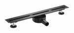 A4H Odpływ Liniowy Slim Czarny 70 cm