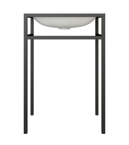 Stelaż z białą umywalką z połyskiem Frame 60 x 48 cm Brecoro syfon ozdobny w zestawie (4).jpg