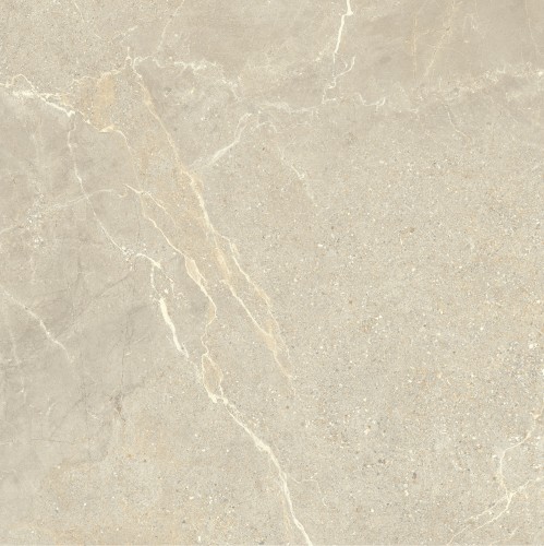 Gres kamienny z żyłą na podłogę 100x100 (99,5x99,5) matowy, szaro beżowy taupe A4H508 Volterra Bone