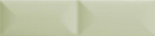 Płytka cegiełka na ścianę 5x20 zielona matowa Estudio Ceramico Glenbrook October Mist Padded E237157