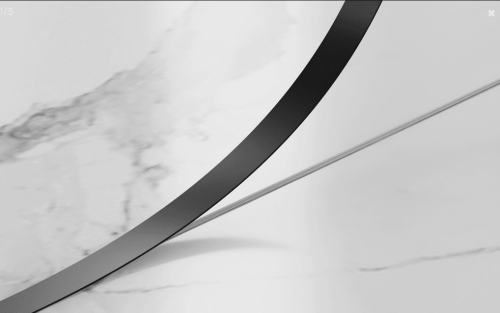 LISTWA DEKORACYJNA PŁASKA "I" BLACK 2700X20mm