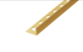 LISTWA WYKOŃCZENIOWA SZCZOTKOWANA/MATOWA TYPU "L" GOLD BRUSHED 2700X105 mm