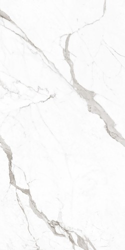 Gres Szkliwiony na pPodłogę 60x120 biały z szarą żyłą matowy rektyfikowany A4H108 Statuario Superiore