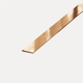 LISTWA DEKORACYJNA PŁASKA "I" BRONZE 2700X10mm