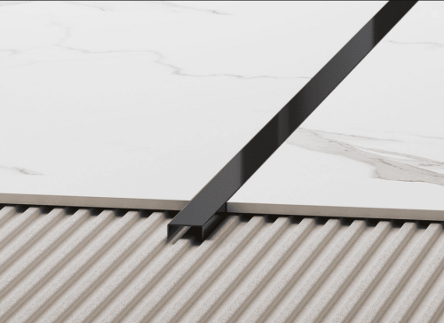 PROFIL DEKORACYJNY REKTYFIKOWANY SZCZOTKOWANY / MATOWY EXCLUSIVE BLACK PREMIUM MATE 2700X8mm