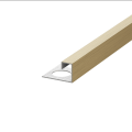 LISTWA WYKOŃCZENIOWA REKTYFIKOWANA SZCZOTKOWANA TYPU "P" ANTIC BRONZE BRUSHED 2700X105x100mm