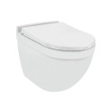 Solo miska wisząca WC rimless z deską wolnoopadającą slim