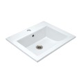 Kubix umywalka wpuszczana w blat ceramiczna