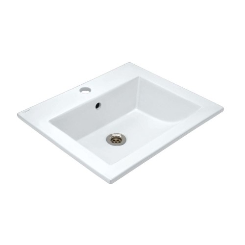 Kubix umywalka wpuszczana w blat ceramiczna