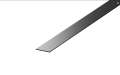 LISTWA DEKORACYJNA PŁASKA "I" BLACK 2700X10mm
