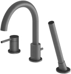 KOHLMAN AXEL QB241AG- bateria wannowa z obrotową wylewką