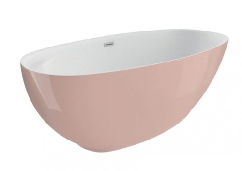 A4H Wanna wolnostojąca z półką KIVI RÓŻ 165×75 cm 15 lat gwarancji !!!